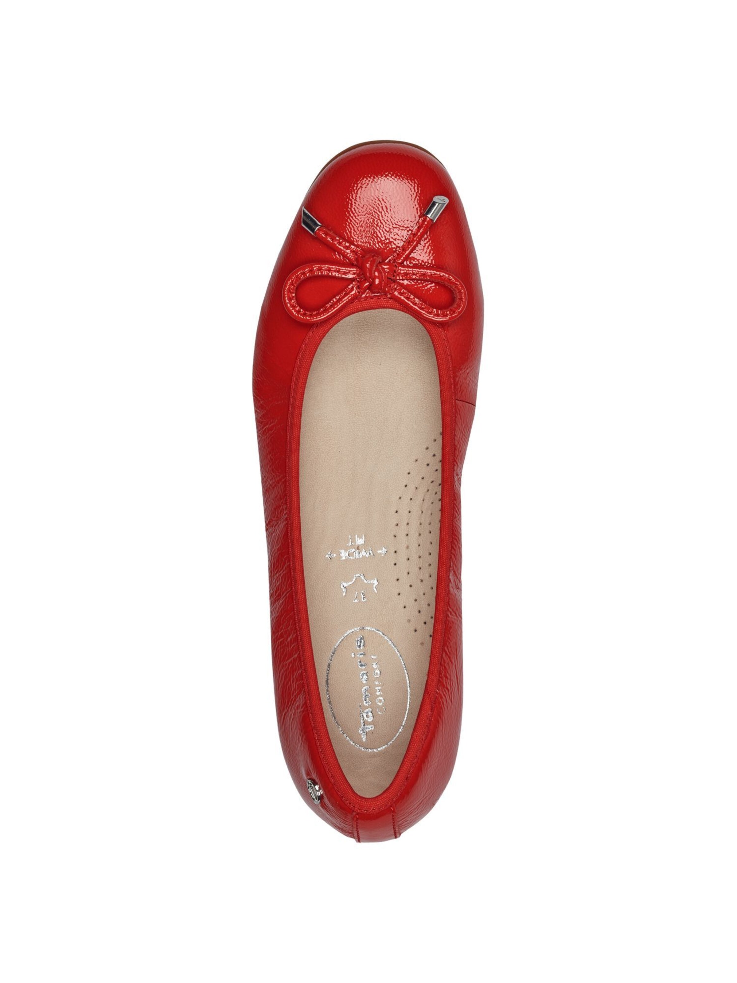 Ballerines Tamaris en rouge