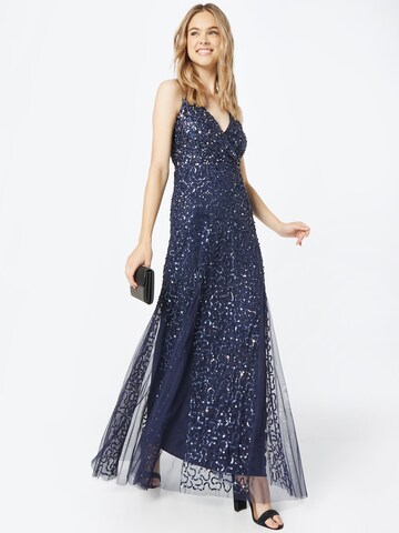 Sistaglam Evening Dress 'GISELLE' in Blue