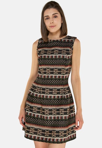 TOOche Cocktailkleid in Mischfarben: Vorderseite