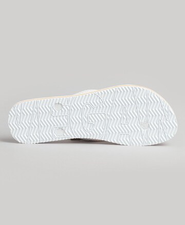 Superdry Teenslipper in Geel