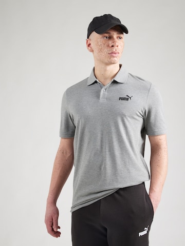 PUMA Poloshirt 'Essentials No.1' in Grau: Vorderseite