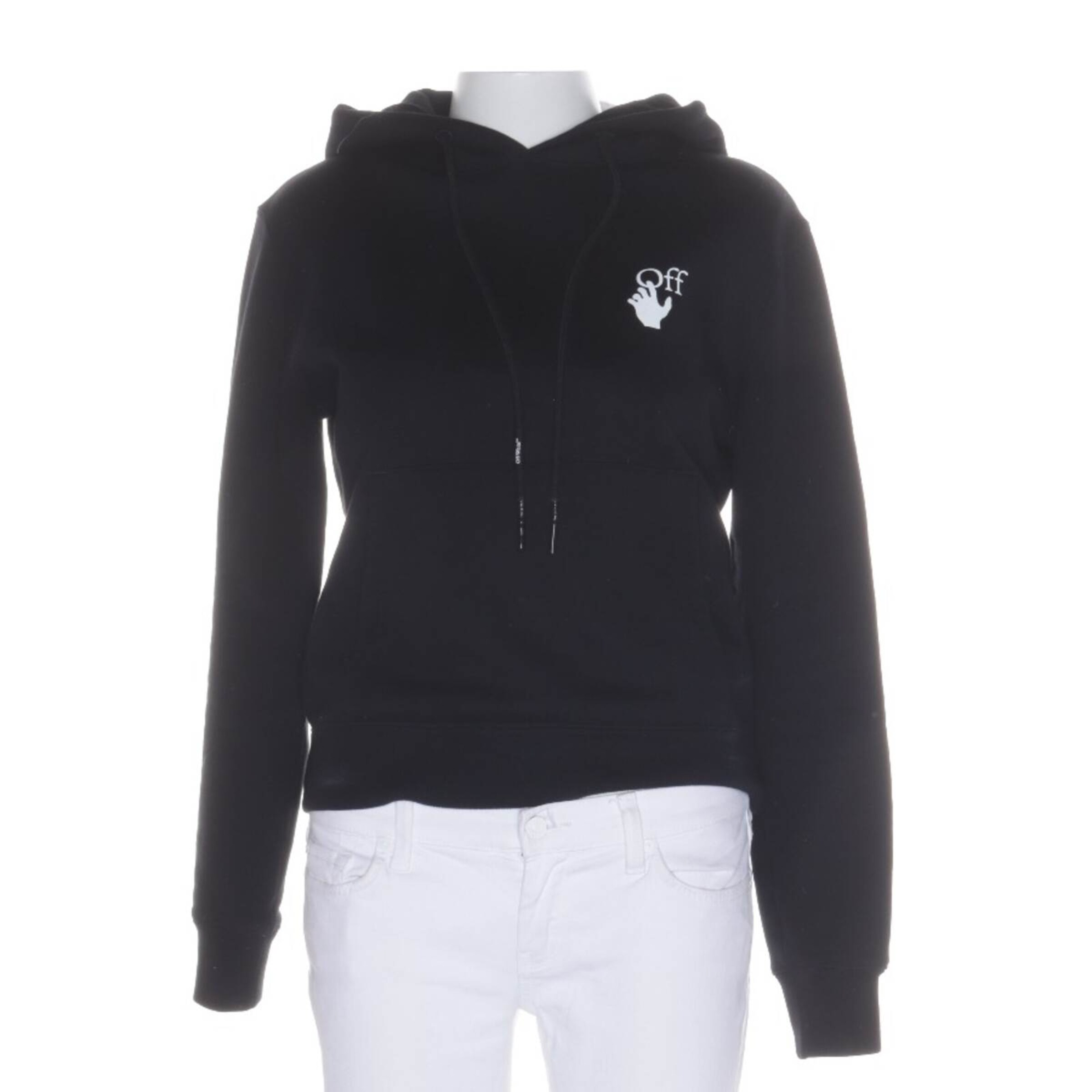 Off-White Sweatshirt / Sweatjacke in XS in schwarz, Produktansicht