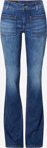Dondup Flared Jeans 'NEWMOLLY' in Blue: front
