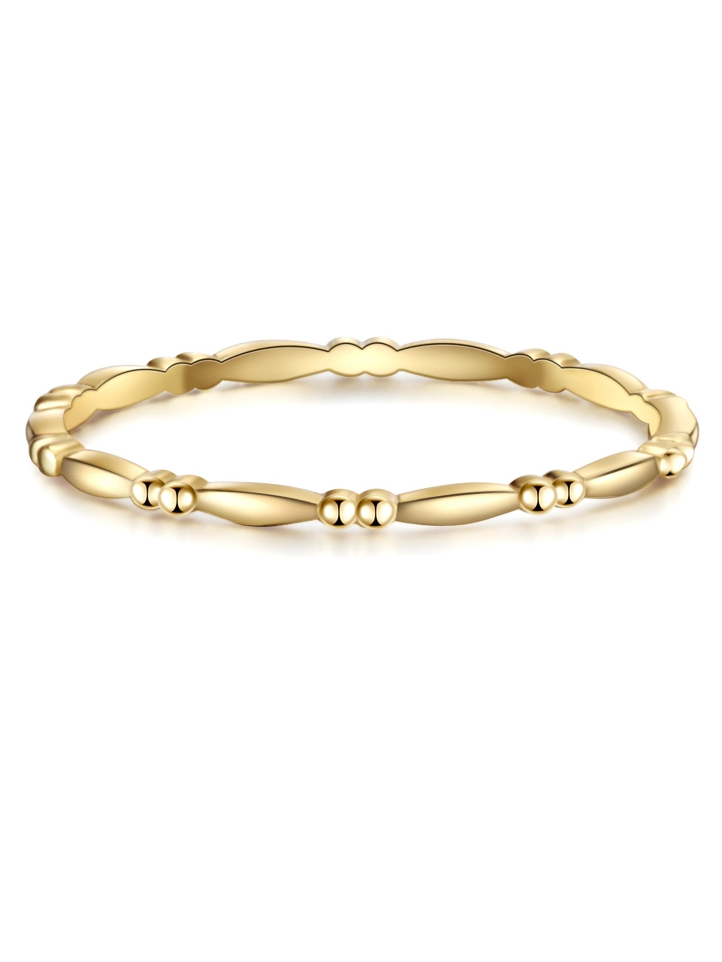 Lulu & Jane Ring in Goud: voorkant