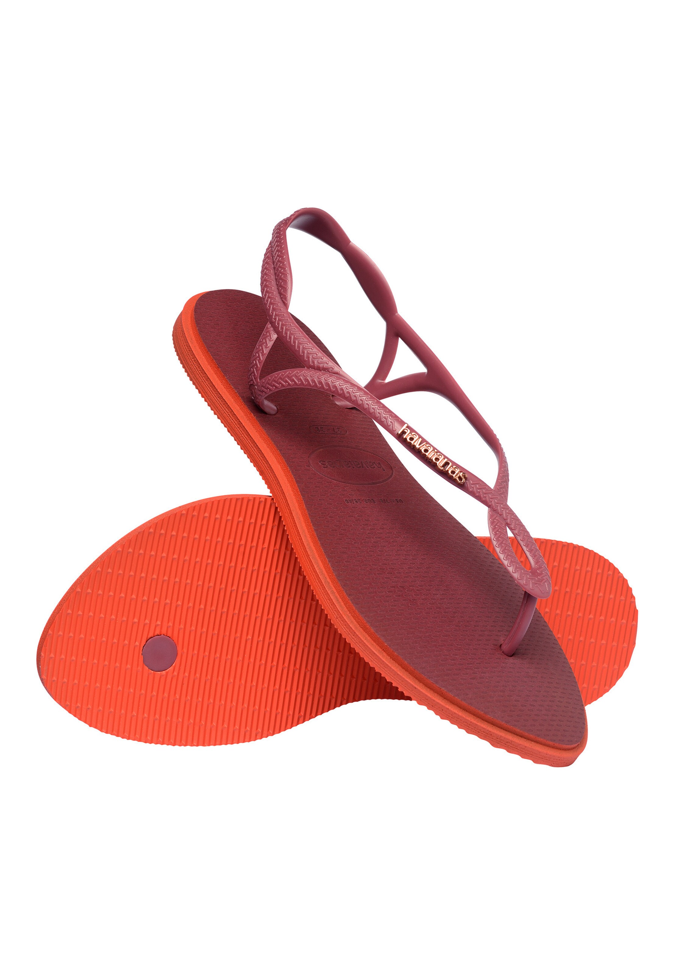 HAVAIANAS Ujjelválasztó-pántos szandál 'LUNA POINT' - piros