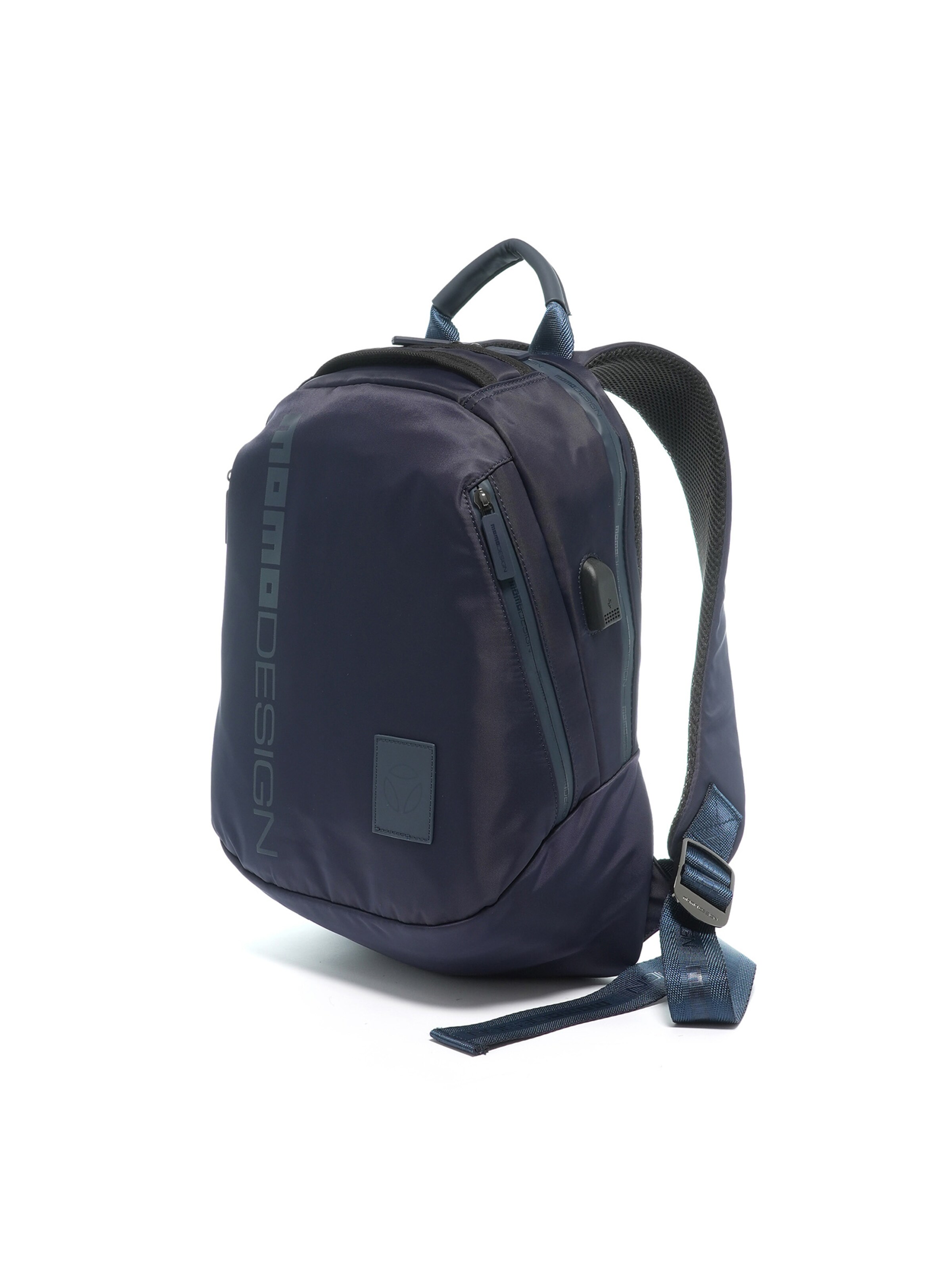 Zaino di Momo Design in blu: frontale