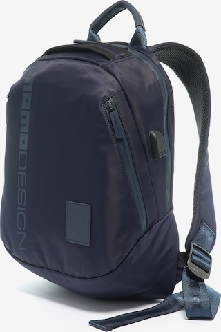 Sac à dos Momo Design en bleu : devant