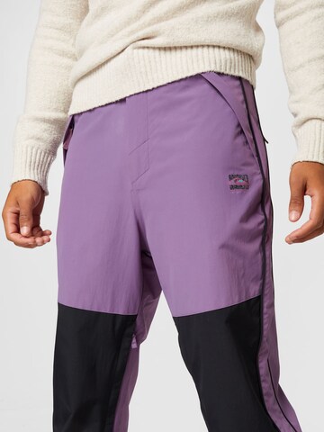 QUIKSILVER Loosefit Outdoorbroek 'SNOW DOWN' in Lila