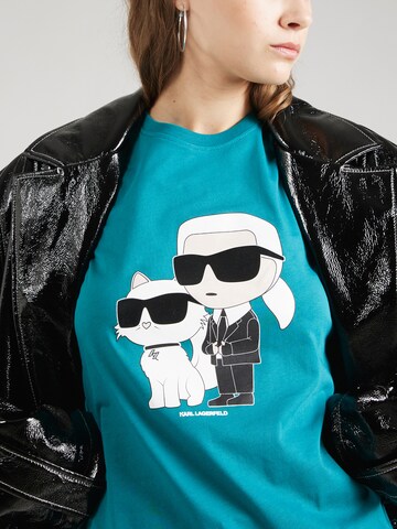 Karl Lagerfeld Футболка 'Ikonik 2.0' в Зеленый