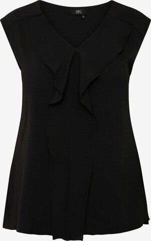 SPGWOMAN Blouse in Black: front