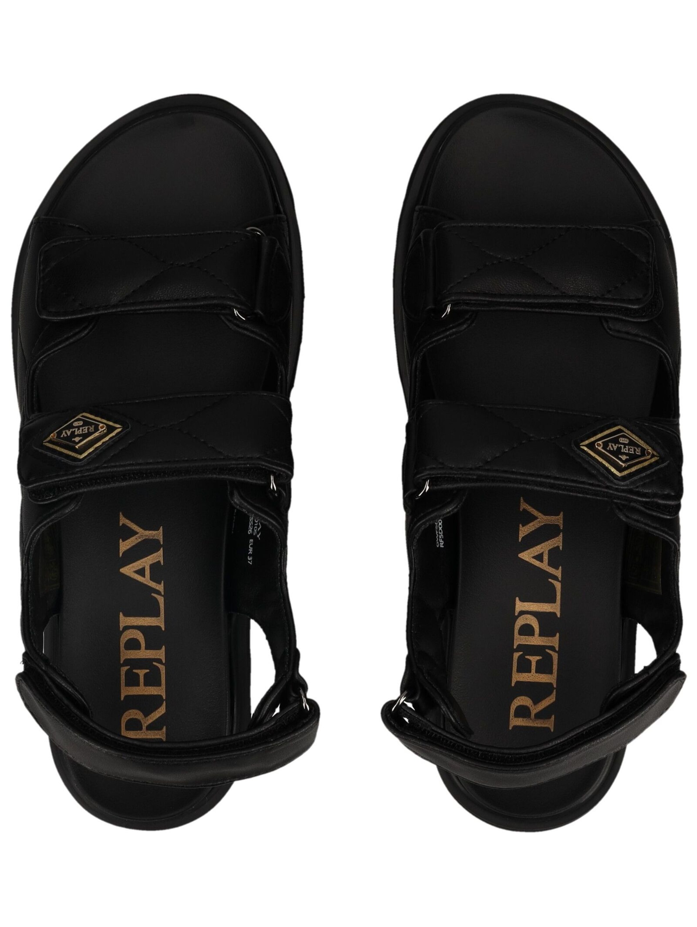 REPLAY Sandaal in Zwart
