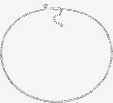 ELLI PREMIUM Halskette Basic Kette, Choker in Silber