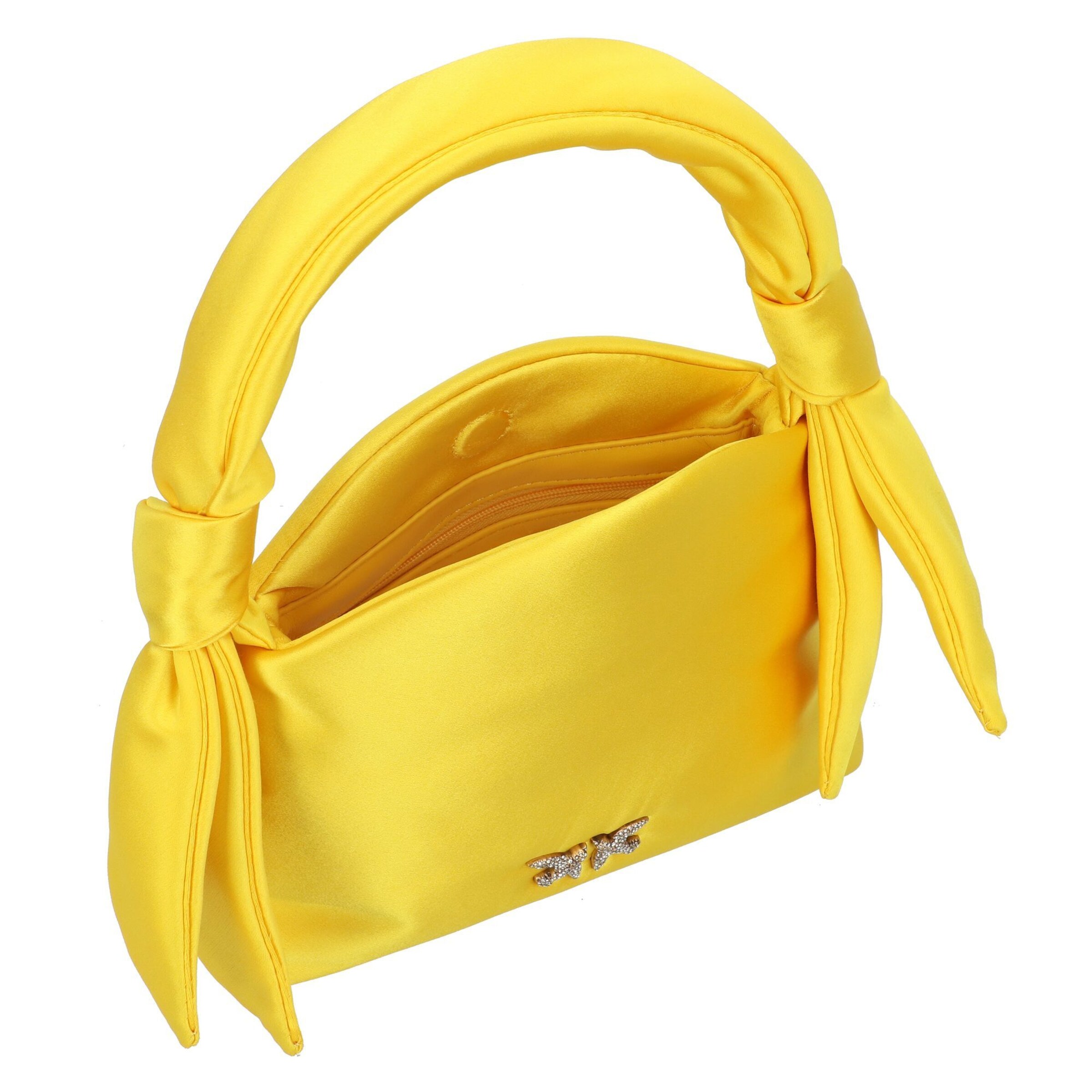 PINKO Handbag in Yellow