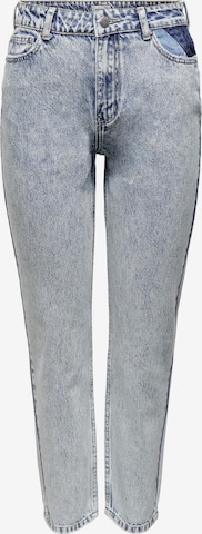 ONLY Regular Jeans in Blauw: voorkant