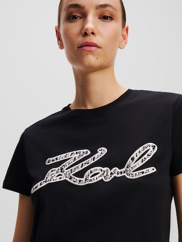 Karl Lagerfeld Shirt in Zwart