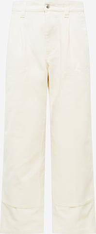Obey regular Παντελόνι πλισέ 'Turner' σε λευκό: μπροστά