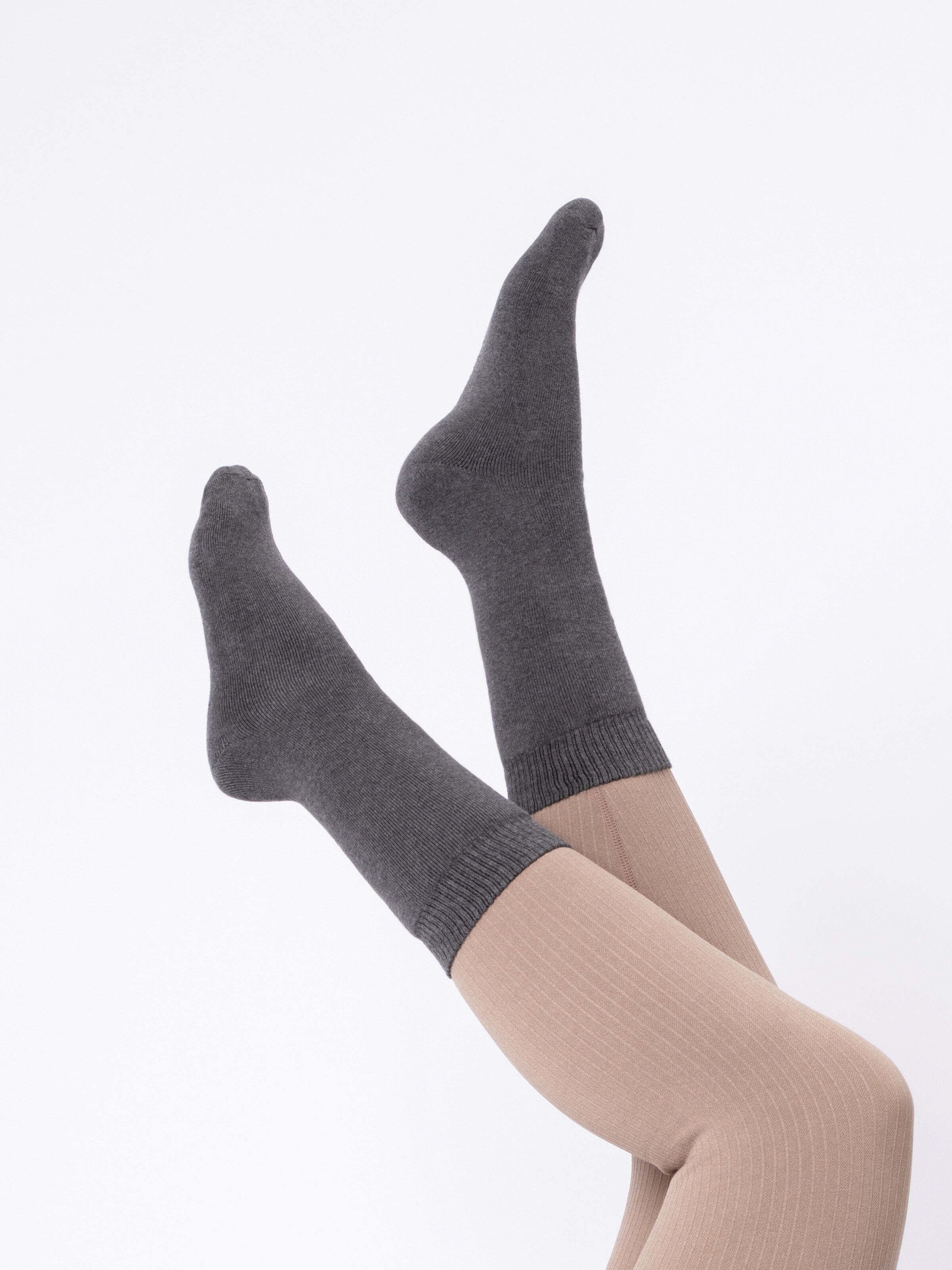 Chaussettes 'Smilla' Occulto en gris