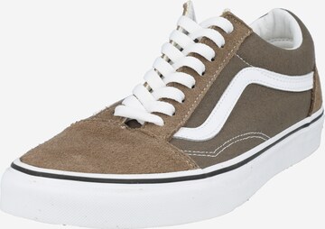 Sneaker bassa di VANS in marrone: frontale