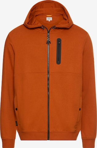 CAMEL ACTIVE Sweatjacka i orange: framsida