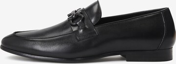 Kazar Classic Flats in Black: front