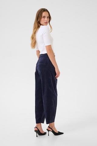 InWear Loose fit Pleat-front trousers 'Rikka' in Blue