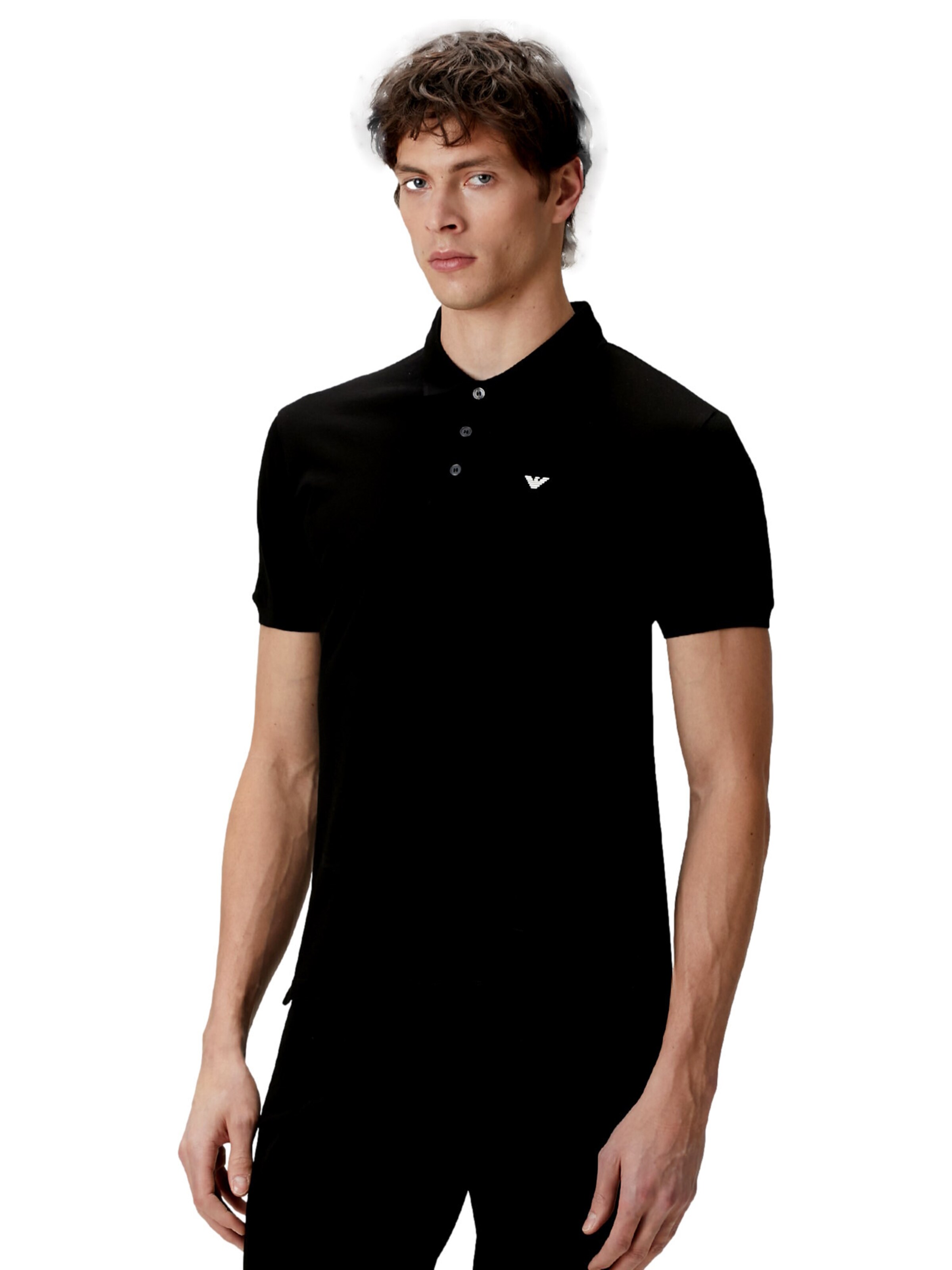 T-Shirt Emporio Armani en noir : devant
