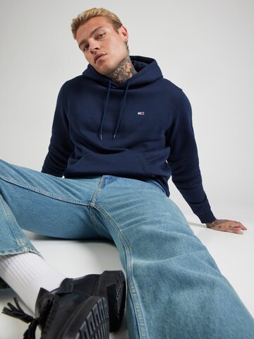 Felpa di Tommy Jeans in blu: frontale