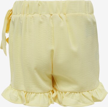 KIDS ONLY Regular Pants 'Mette' in Yellow