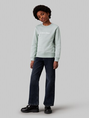 Sweat Calvin Klein Jeans en vert