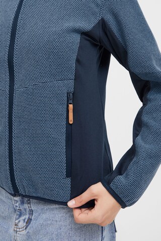 North Bend Fleece Jacket 'Helga' in Blue