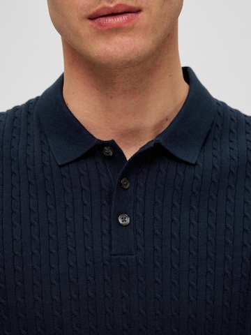 SELECTED HOMME Sweater 'Madden' in Blue
