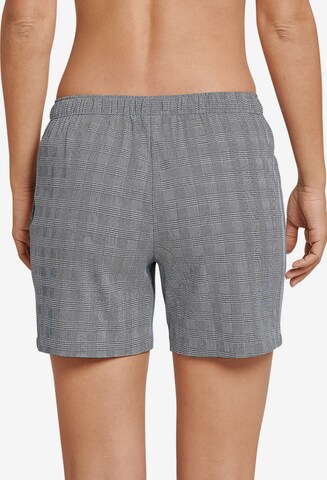 SCHIESSER Shorts in Blau