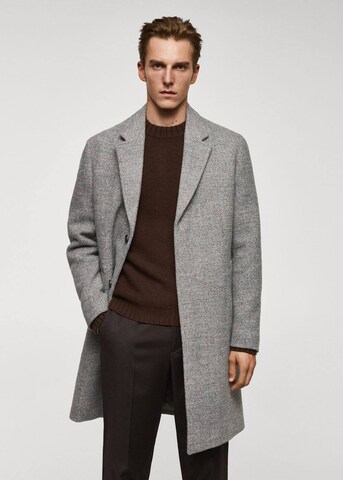 MANGO MAN Between-Seasons Coat 'Carpi' in Grey: front