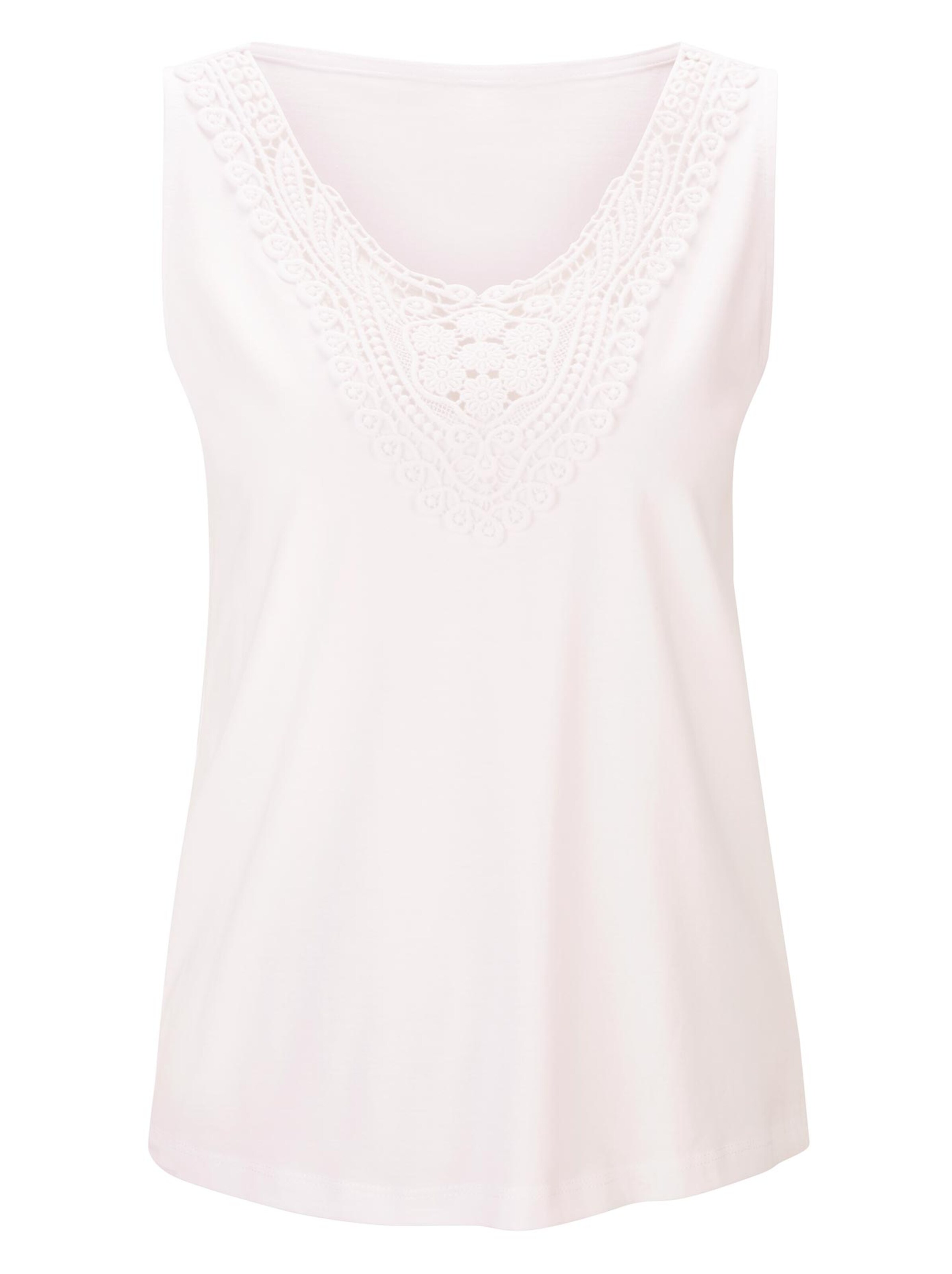 heine Top in Weiß: Vorderseite