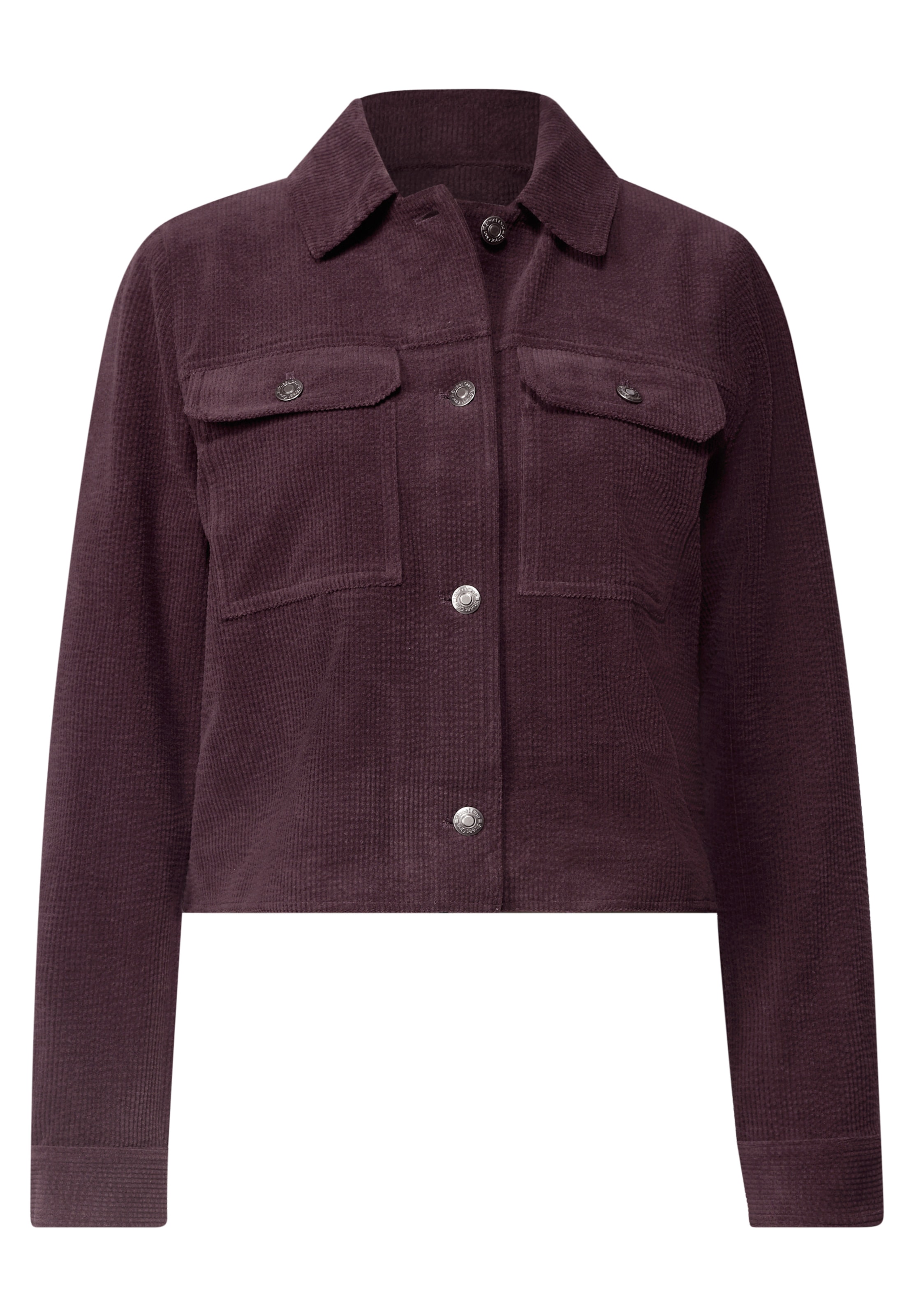 Street One Studio Between-Season Jacket in Purple: front