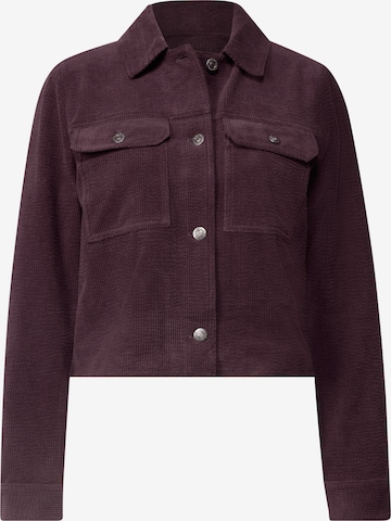 Street One Studio Between-Season Jacket in Purple: front