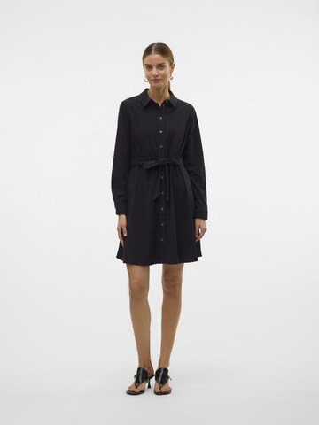VERO MODA Shirt dress 'VILJA' in Black