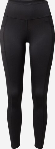ADIDAS GOLF Skinny Sportovní kalhoty – černá: přední strana