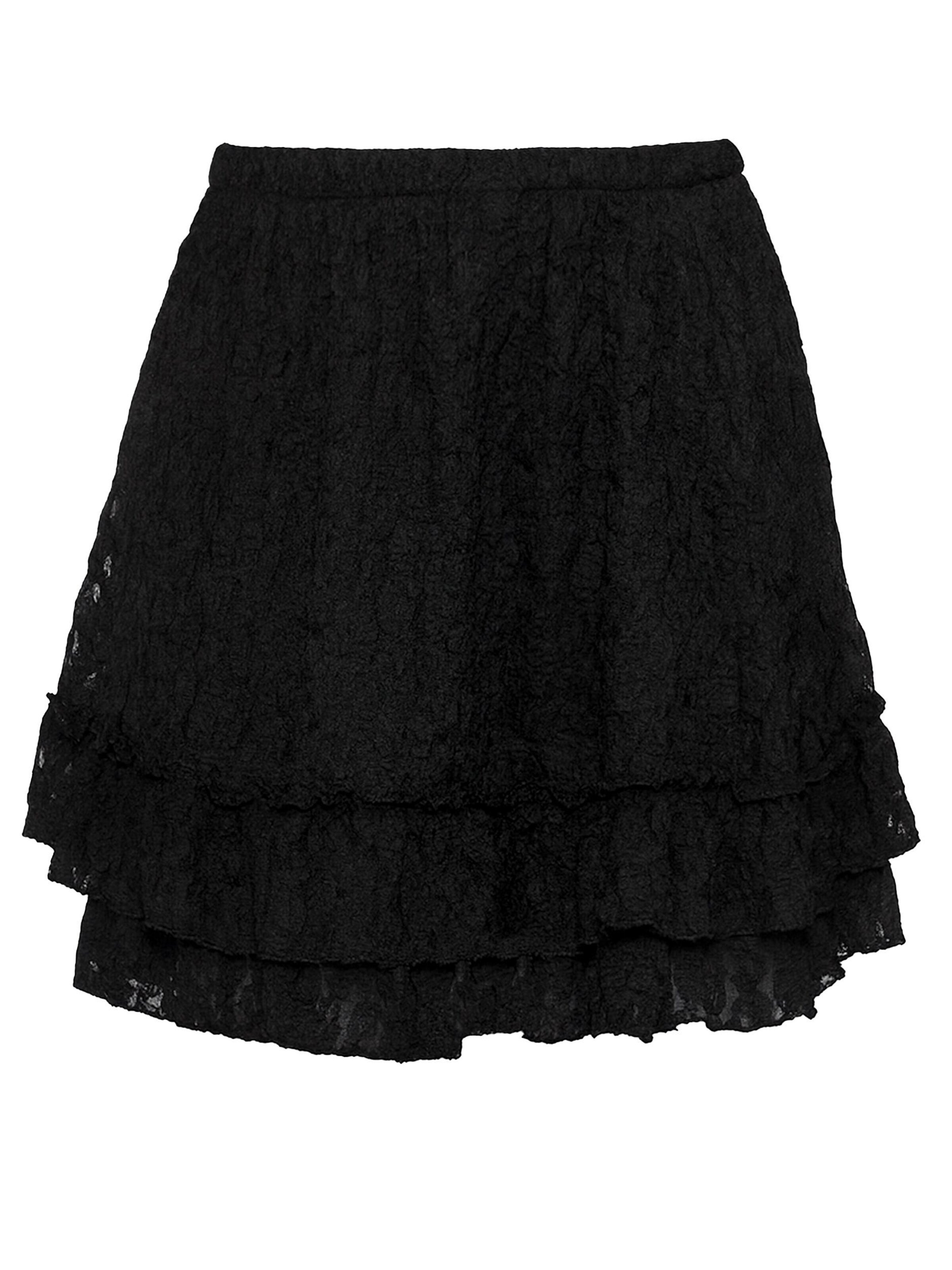 SASSYCLASSY Skirt in Black: front