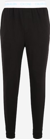 Calvin Klein Underwear Zwężany krój Spodnie w kolorze czarny: przód