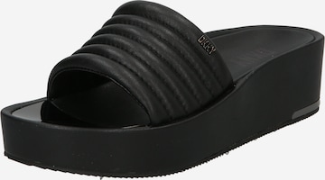 DKNY Mule 'JASNA' in Black: front