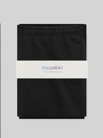 Pull&Bear Jogginganzug in Schwarz