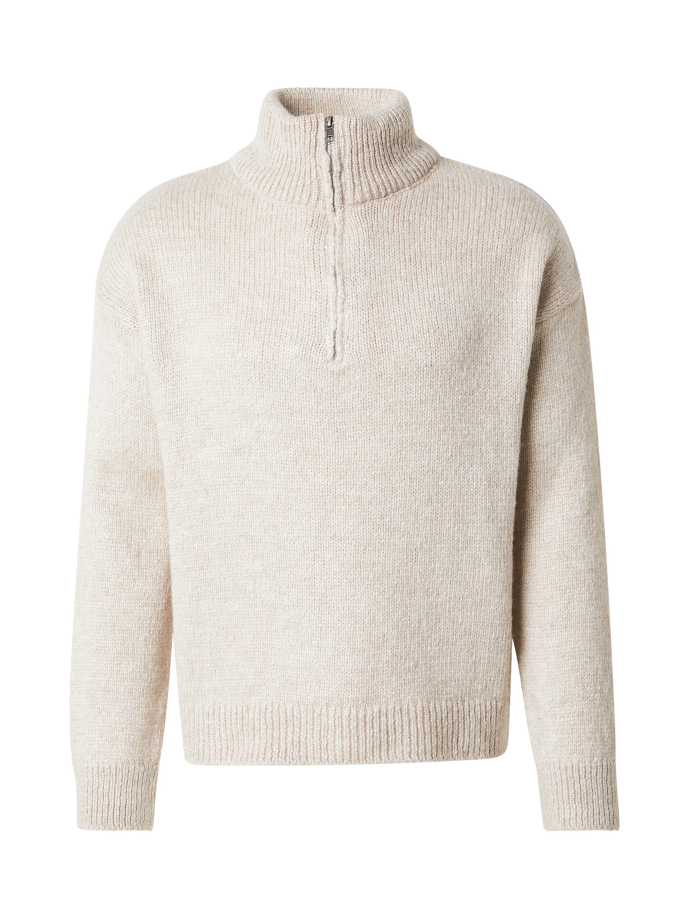ABOUT YOU Sweater 'Nils' in Beige: front