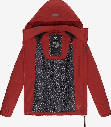 Ragwear Outdoor Jacket 'Dizzie' in Red