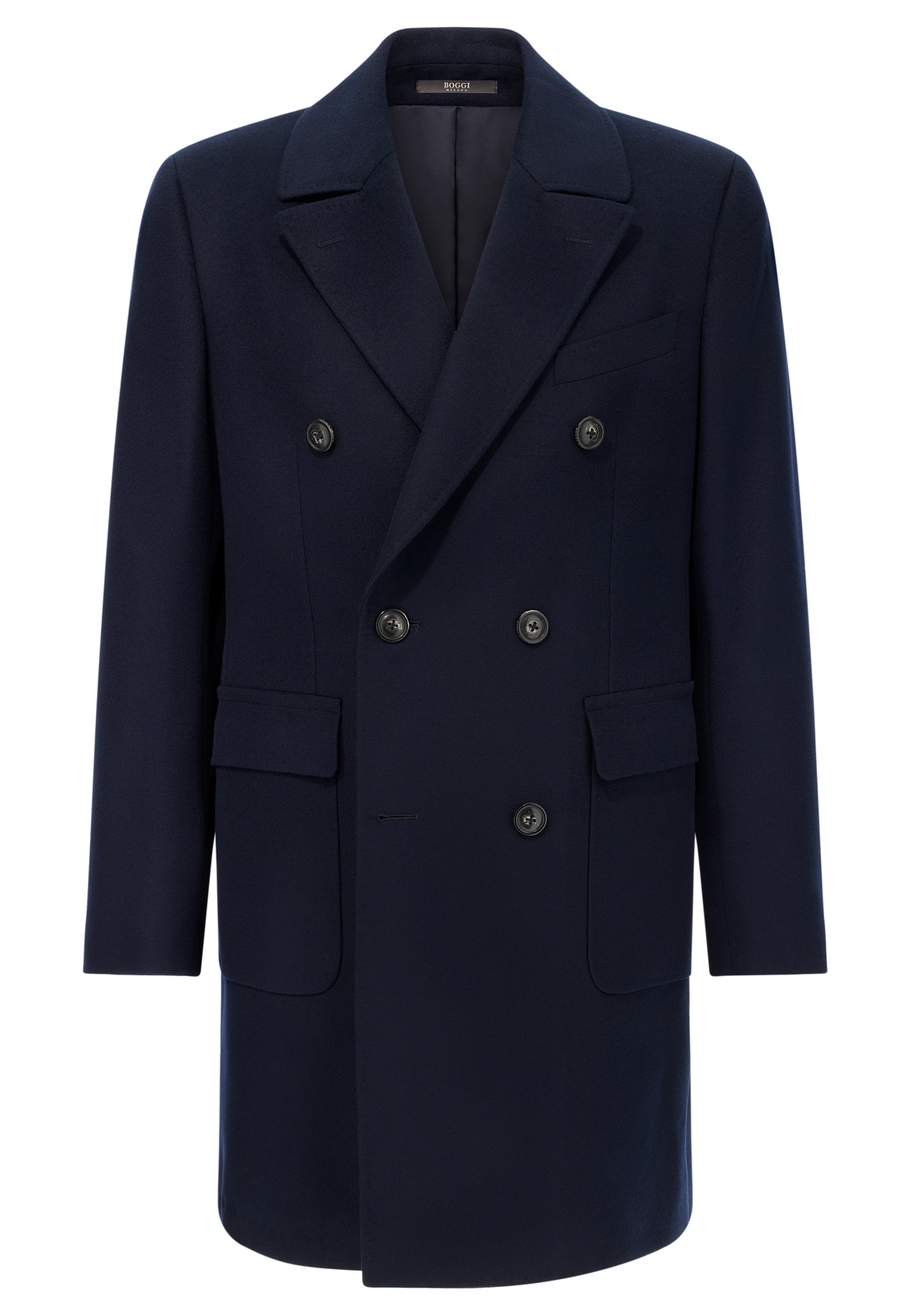 Boggi Milano Tussenjas in Blauw: voorkant