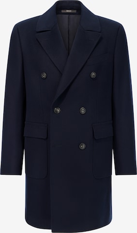 mėlyna Boggi Milano Demisezoninis paltas: priekis