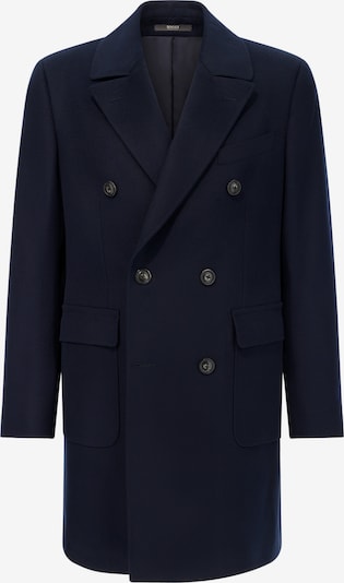 Demisezoninis paltas iš Boggi Milano, spalva – tamsiai mėlyna, Prekių apžvalga