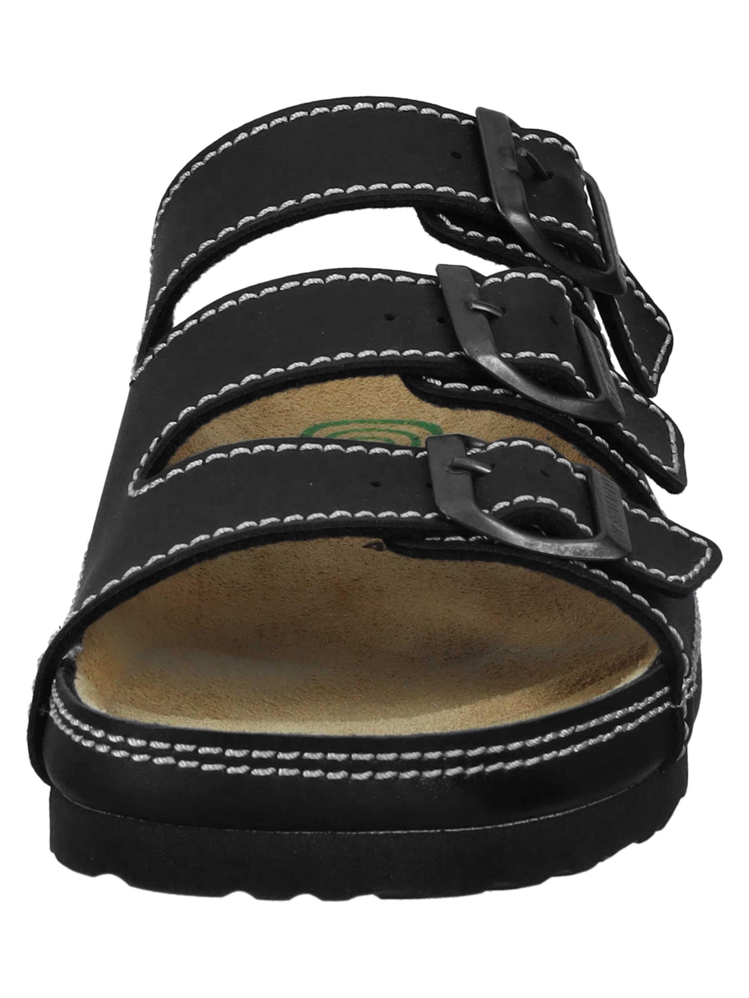 DR. BRINKMANN Pantolette 'Novelda'‌‌‌‌‌‌‌ in Schwarz