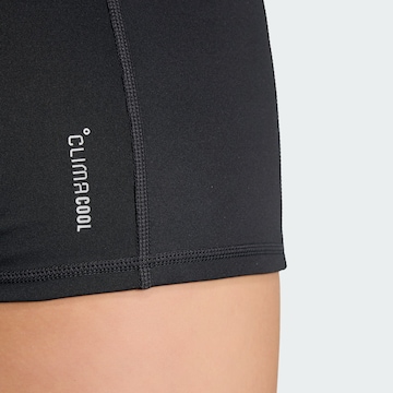 ADIDAS PERFORMANCE Skinny Športne hlače 'Adizero' | črna barva
