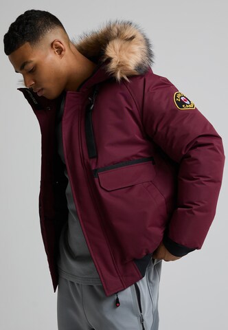 Zavetti Canada Winterjacke 'ABELLI 2.0' in Rot: Vorderseite